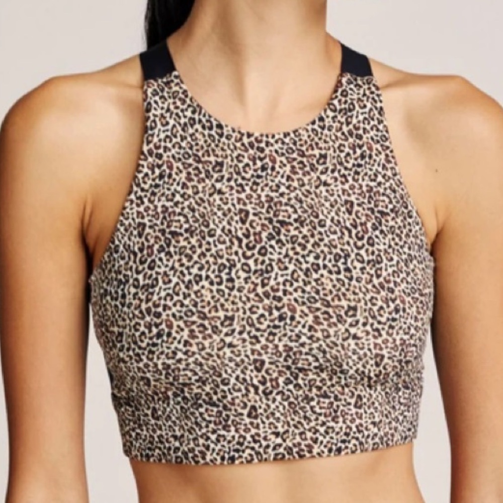 Varley Sherman Bra Classic Leopard Sz. M